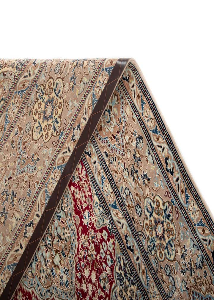 5' 3 x 8' 1 Hand Knotted Nain Persian Rug