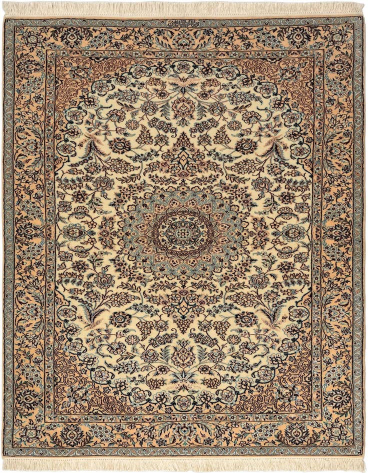 Detail image of 3' 5 x 5' 3 Nain Rug