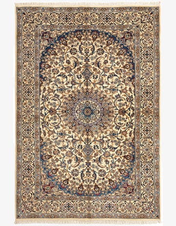 6' 9 x 9' 11 Nain Wool Rug