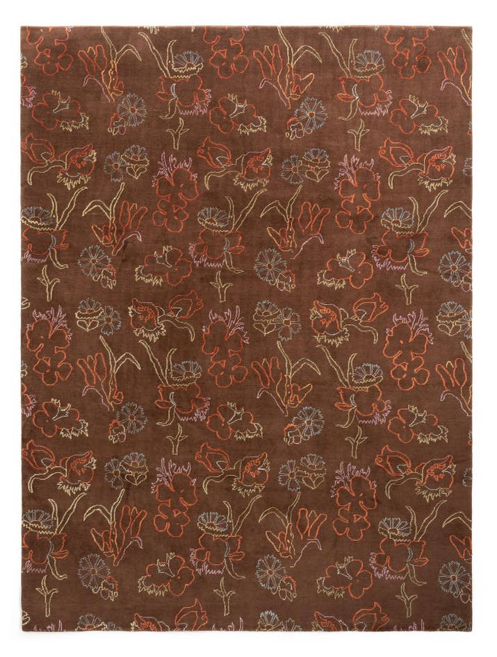 Detail image of 7' 7 x 9' 11 Hand Knotted Nemoh Rug