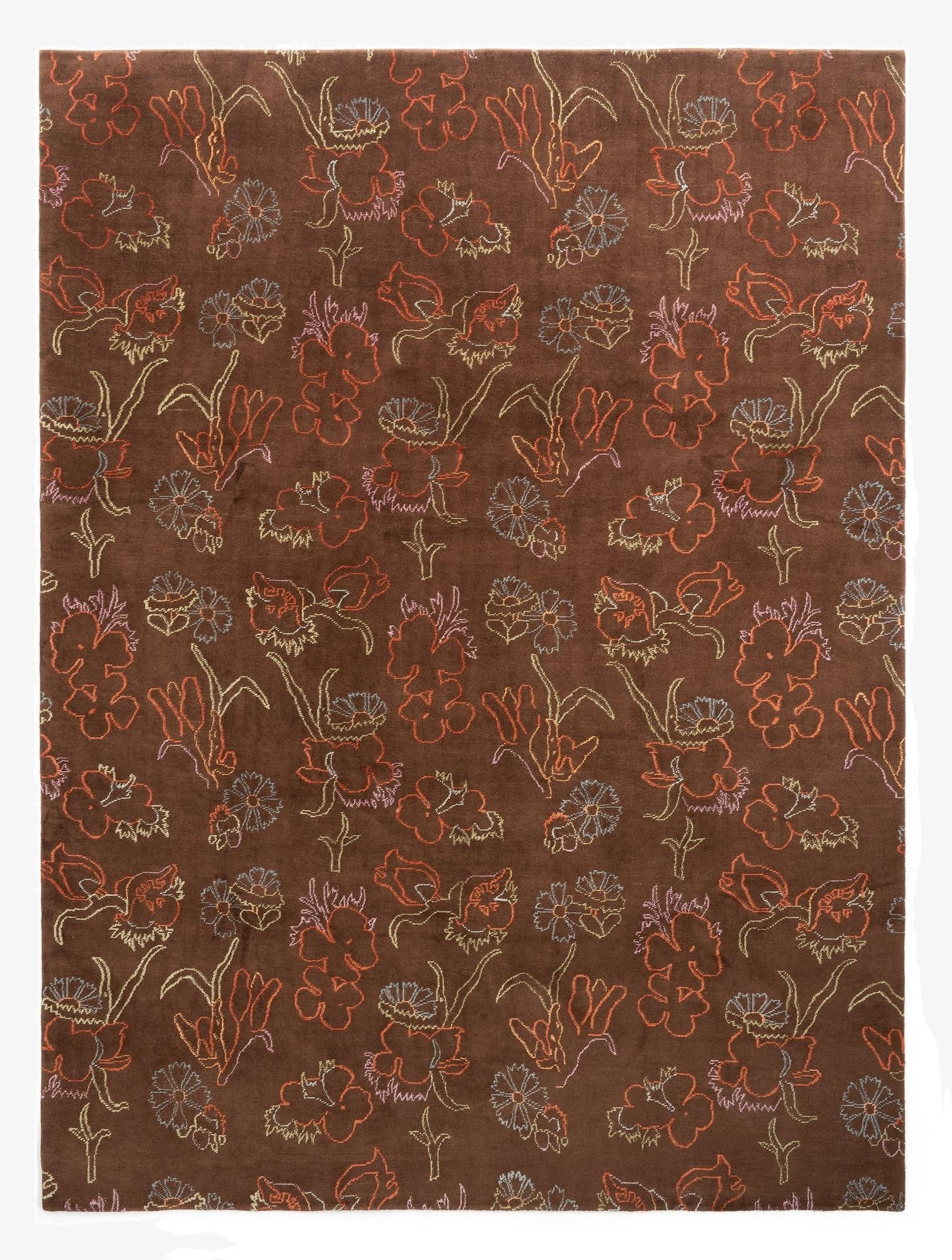 7' 7 x 9' 11  Hand Knotted Nemoh Rug