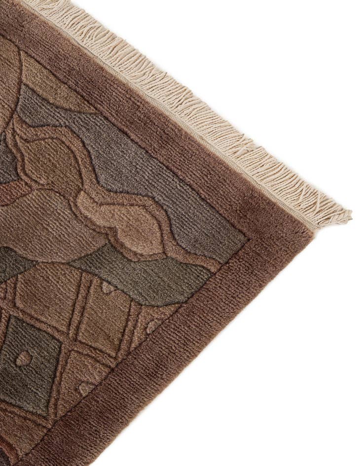 Detail image of 8' 2 x 11' 3  Hand Knotted Nepal Wool Rug