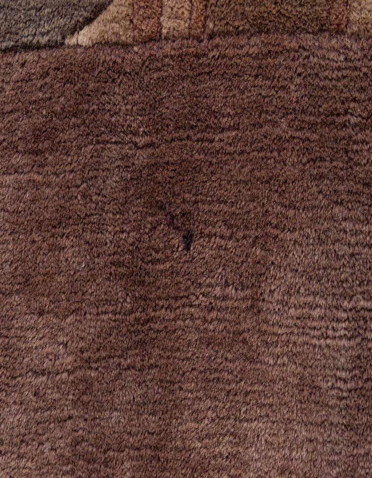 Detail image of 8' 2 x 11' 3  Hand Knotted Nepal Wool Rug