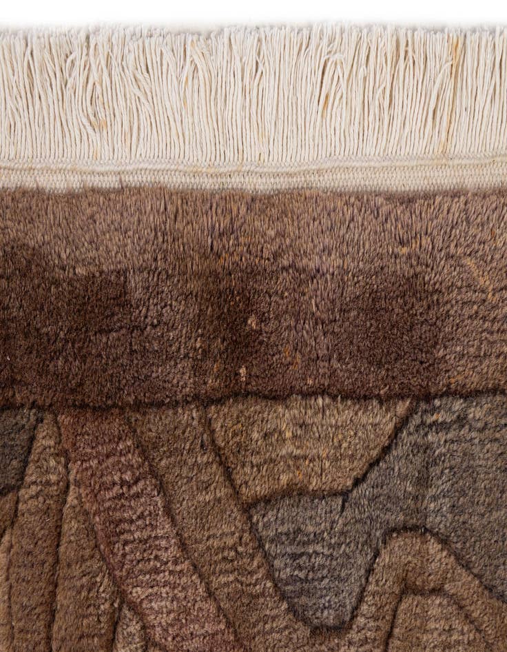Detail image of 8' 2 x 11' 3  Hand Knotted Nepal Wool Rug