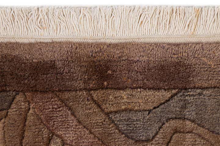 8' 2 x 11' 3 Hand Knotted Nepal Wool Rug