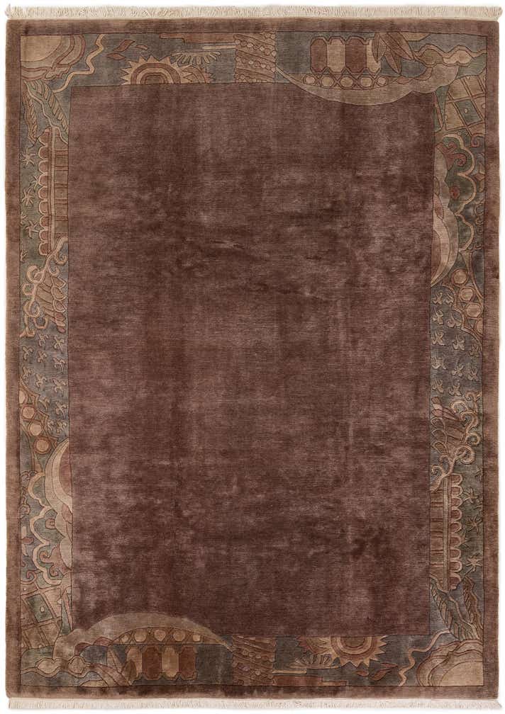 8' 2 x 11' 3 Hand Knotted Nepal Wool Rug