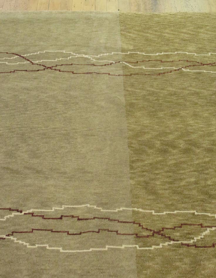 Detail image of 9' 1 x 12' 2 Hand Knotted Nepal Oriental Rug