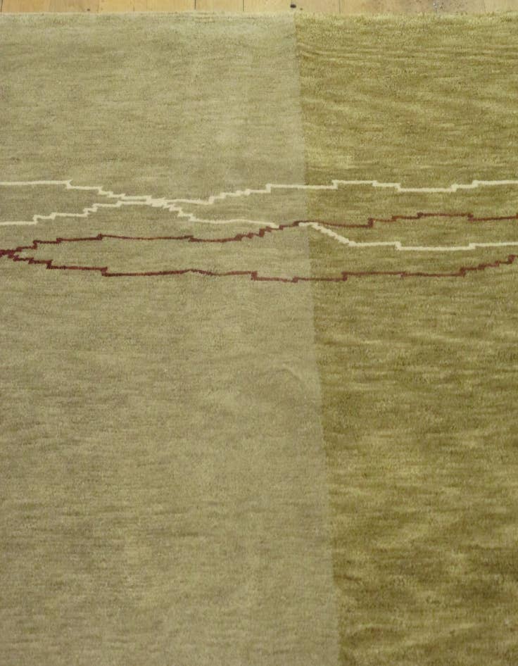 Detail image of 9' 1 x 12' 2 Hand Knotted Nepal Oriental Rug