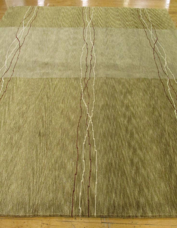 Detail image of 9' 1 x 12' 2 Hand Knotted Nepal Oriental Rug