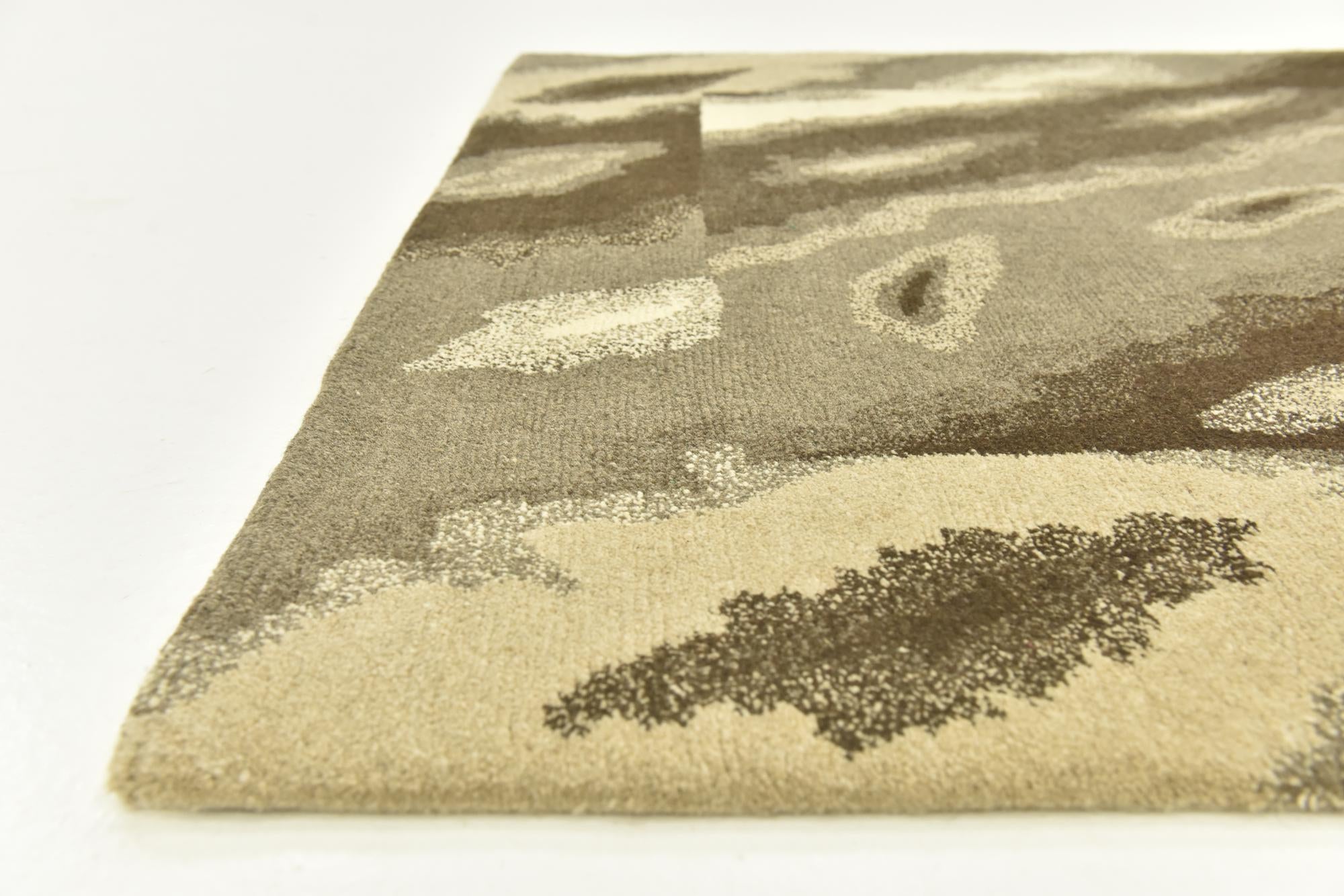 4' x 6' Hand Knotted Nepal Wool Rug