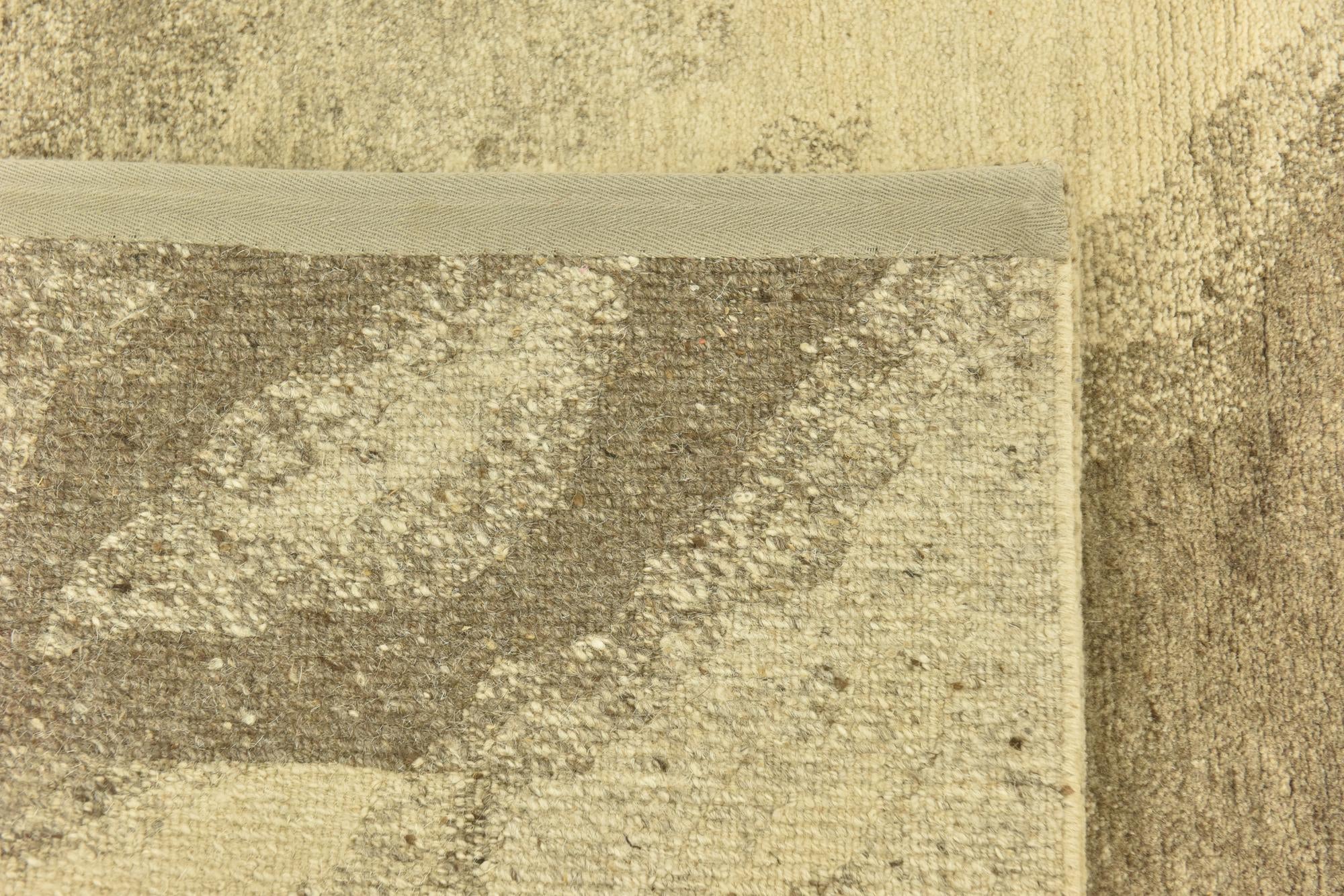 4' x 6' Hand Knotted Nepal Wool Rug