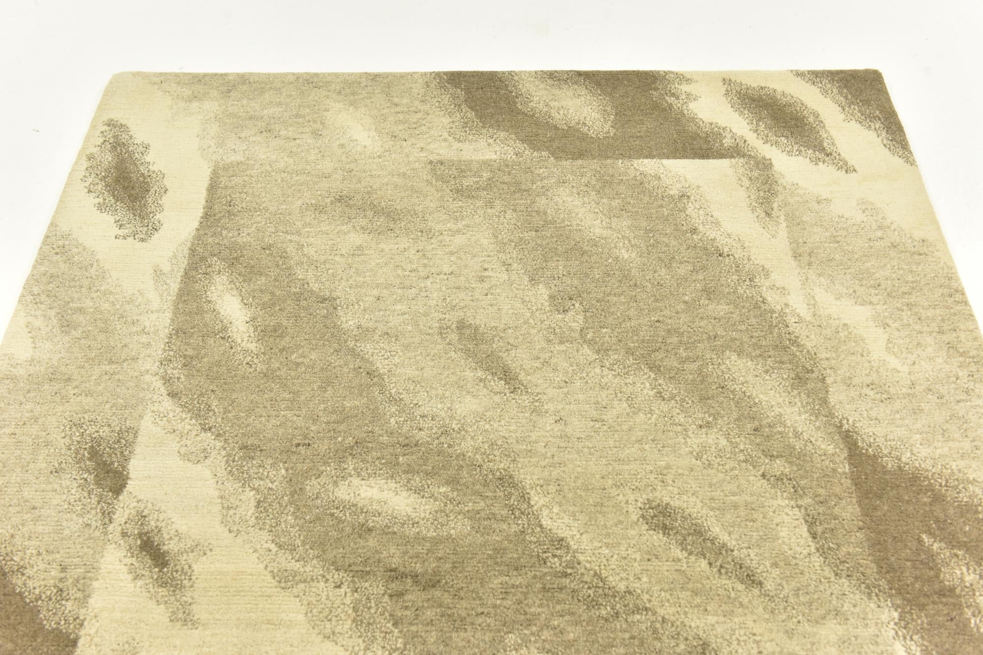 4' x 6' Hand Knotted Nepal Wool Rug