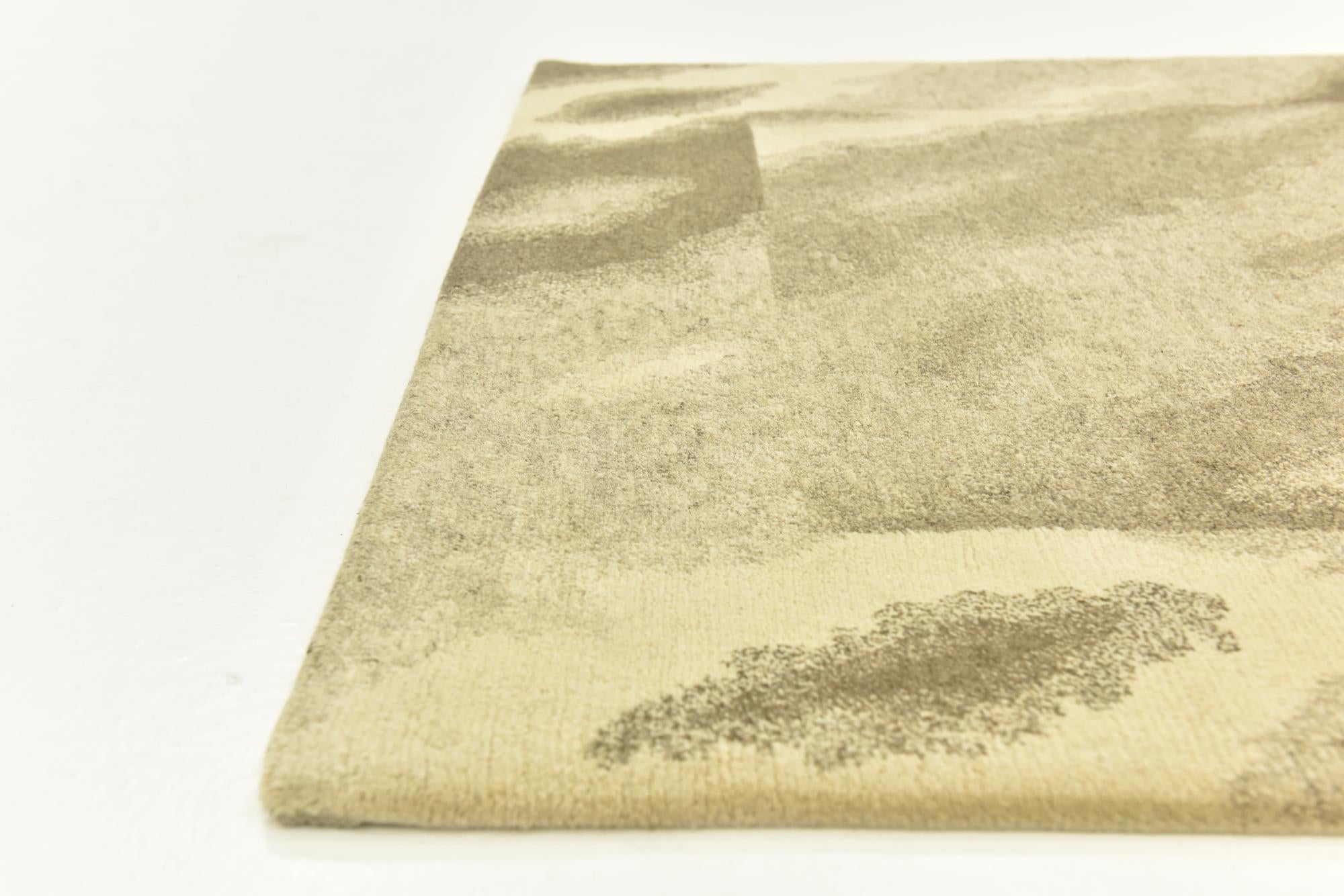 4' x 6' Hand Knotted Nepal Wool Rug