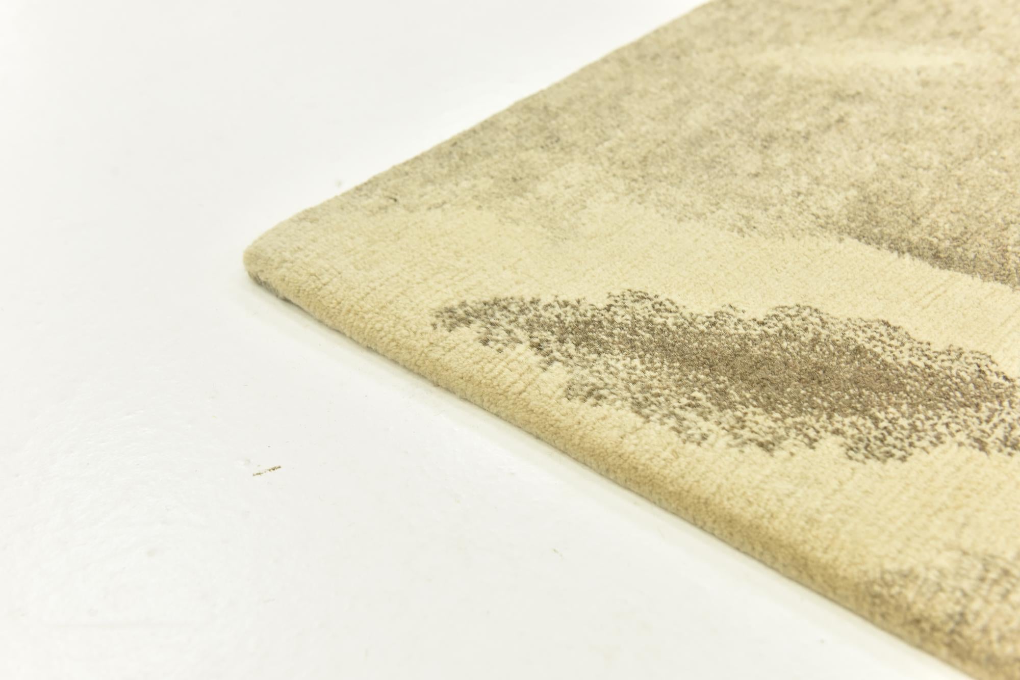 4' x 6' Hand Knotted Nepal Wool Rug