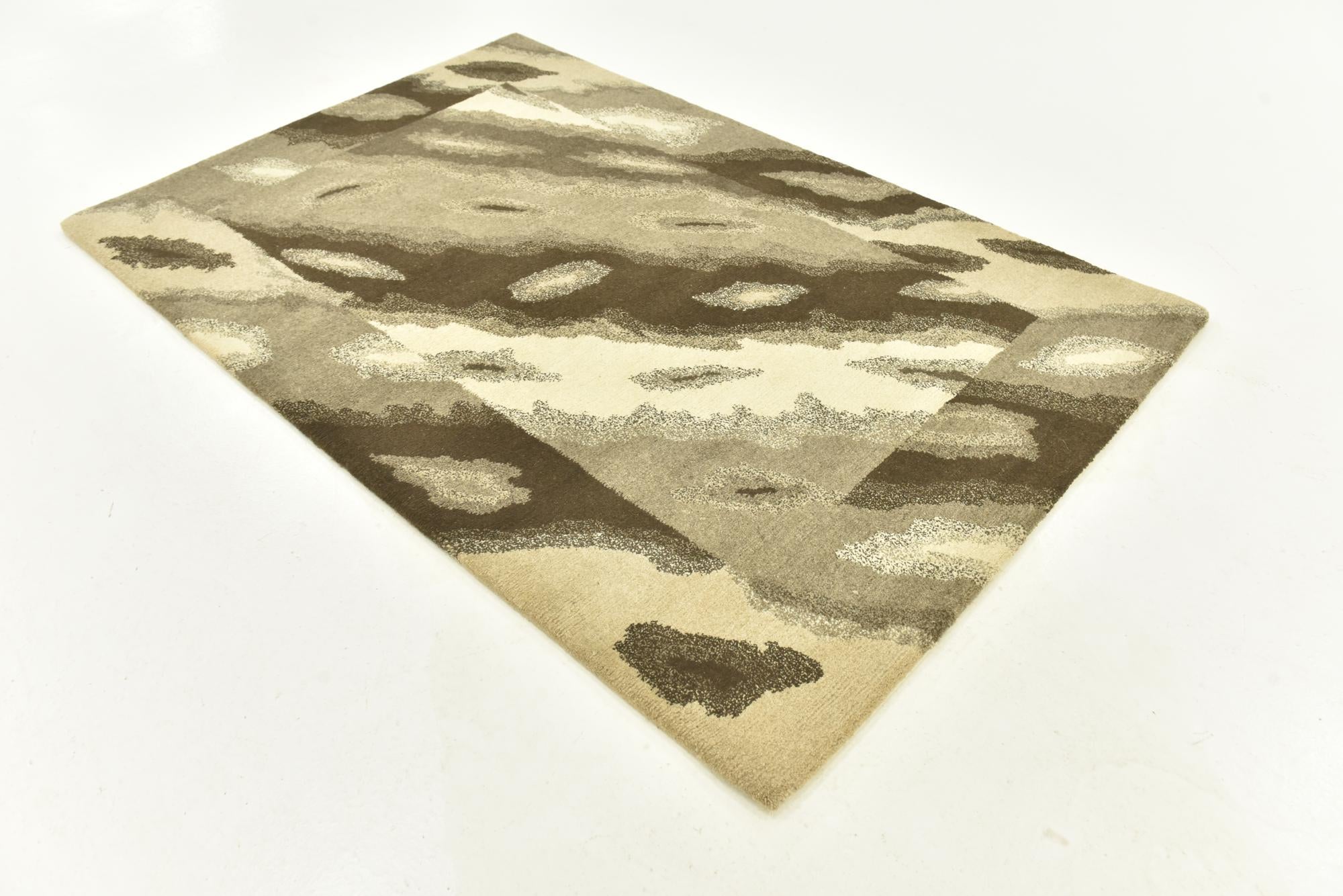 4' x 6' 1 Hand Knotted Nepal Wool Rug
