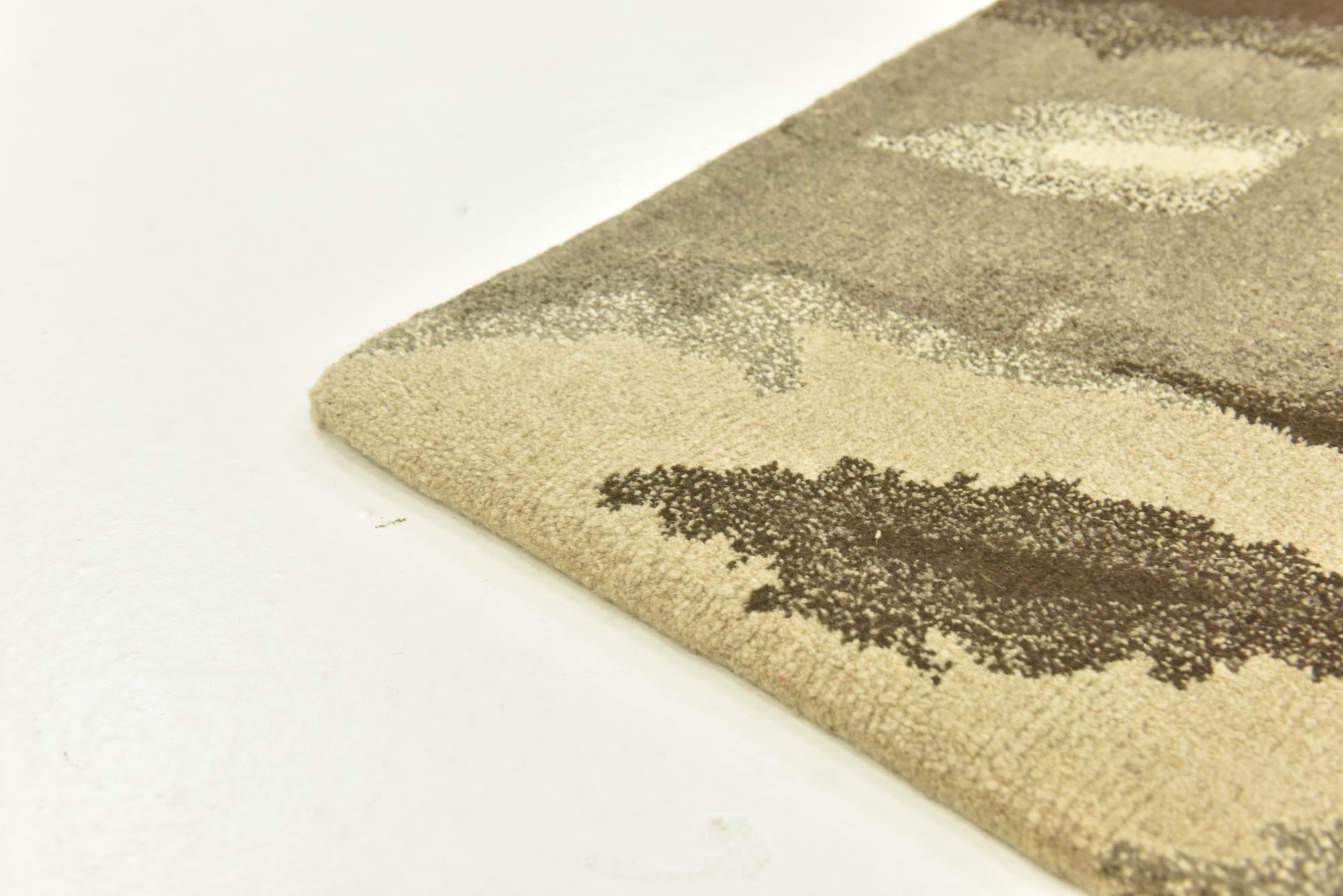 4' x 6' 1 Hand Knotted Nepal Wool Rug