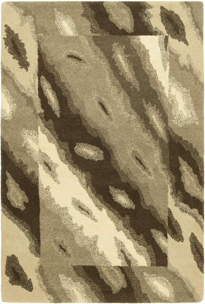 4' x 6' 1 Hand Knotted Nepal Wool Rug