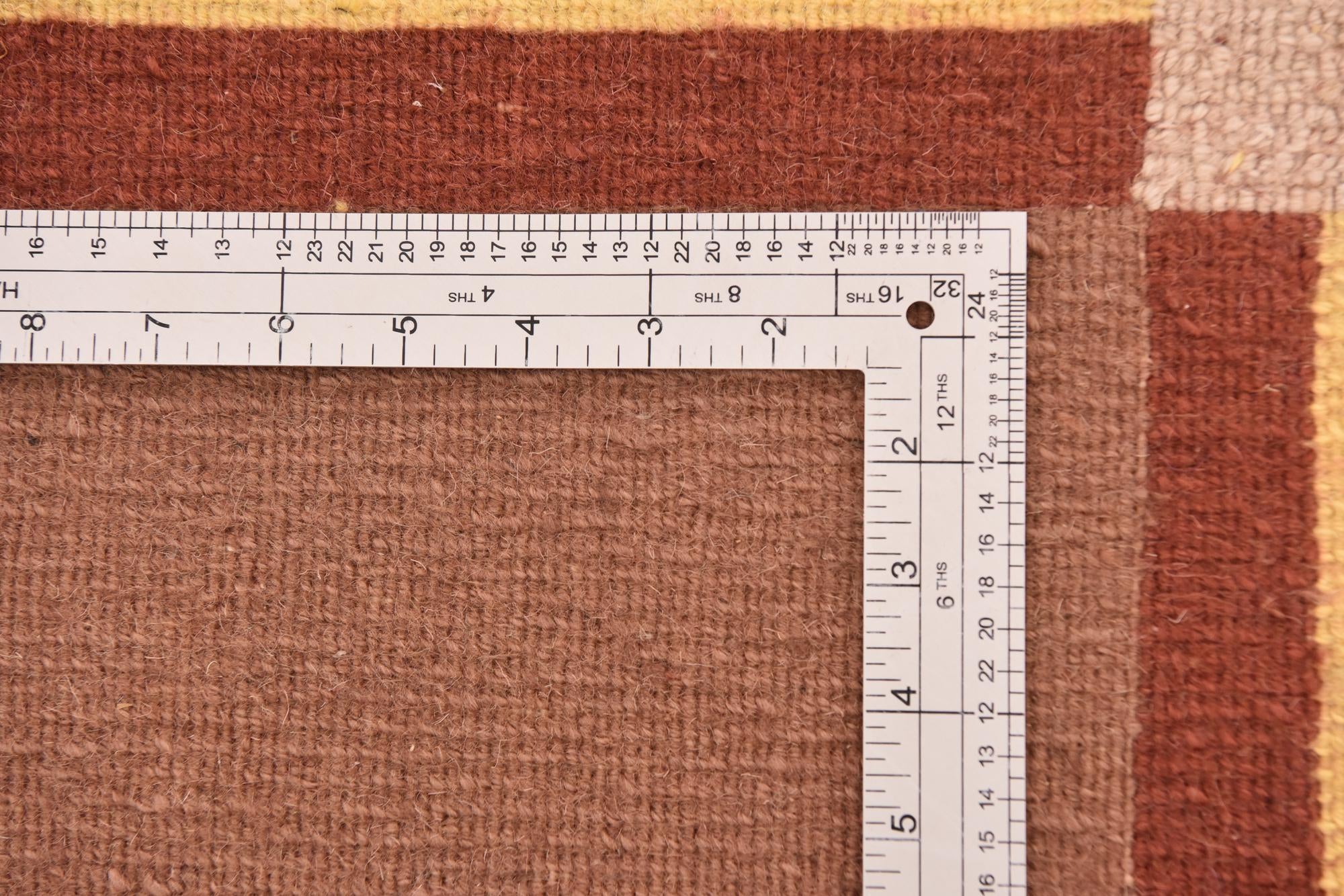 4' 7 x 6' 10 Hand Knotted Nepal Wool Rug