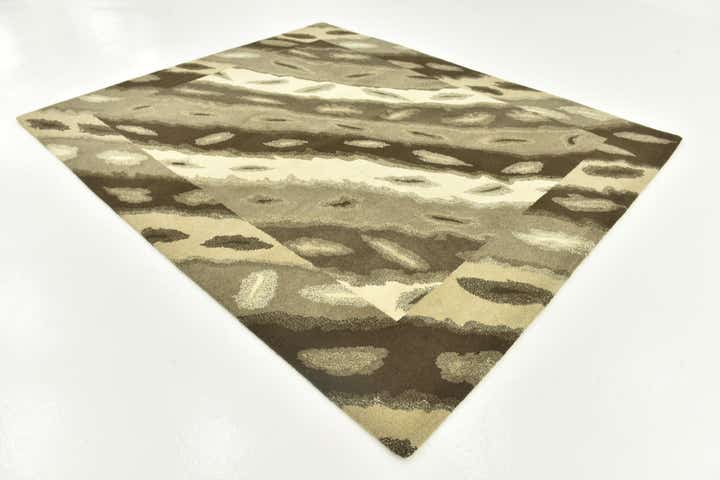 7' 7 x 9' Hand Knotted Nepal Wool Rug