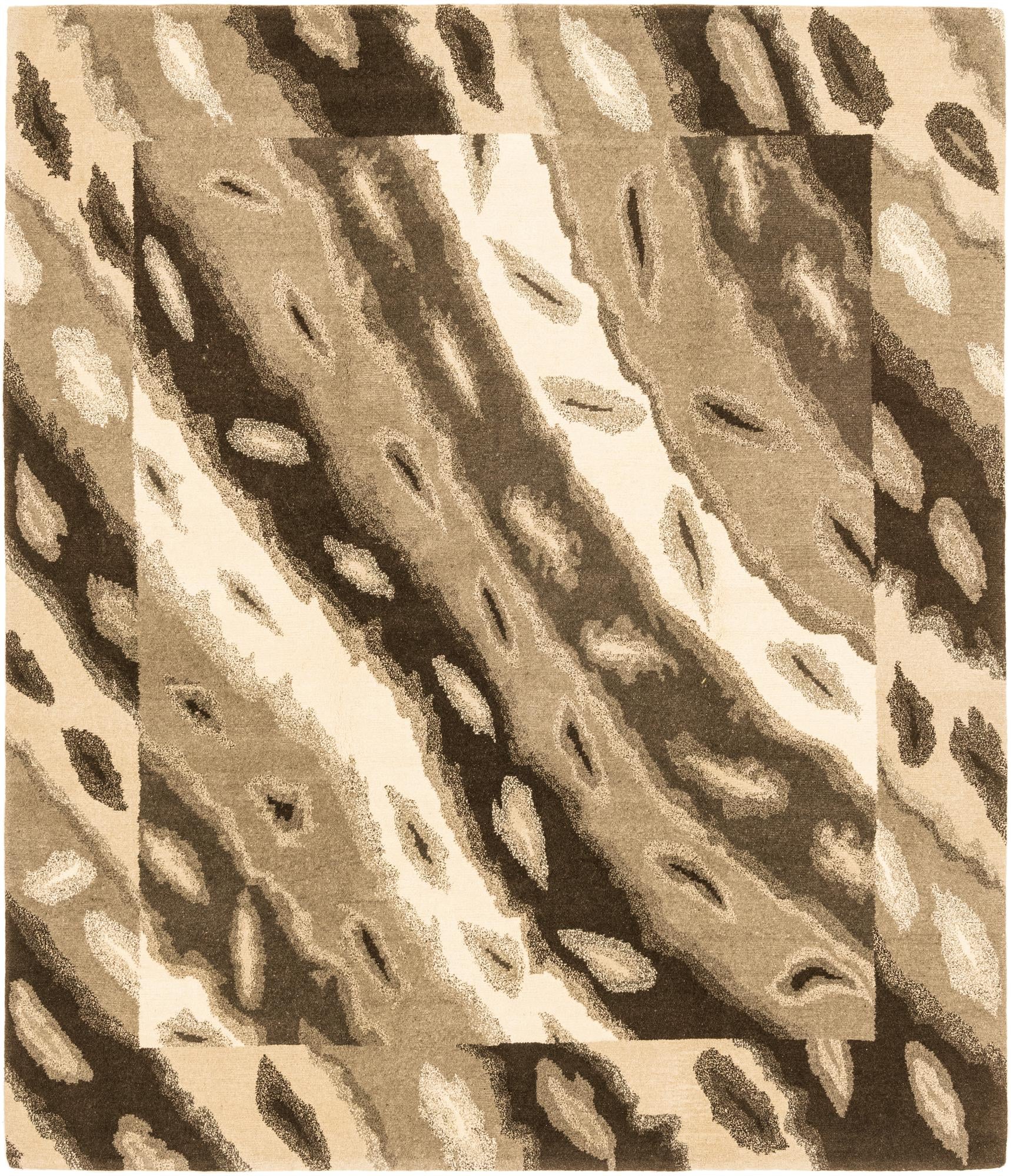 7' 7 x 8' 9 Hand Knotted Nepal Wool Rug