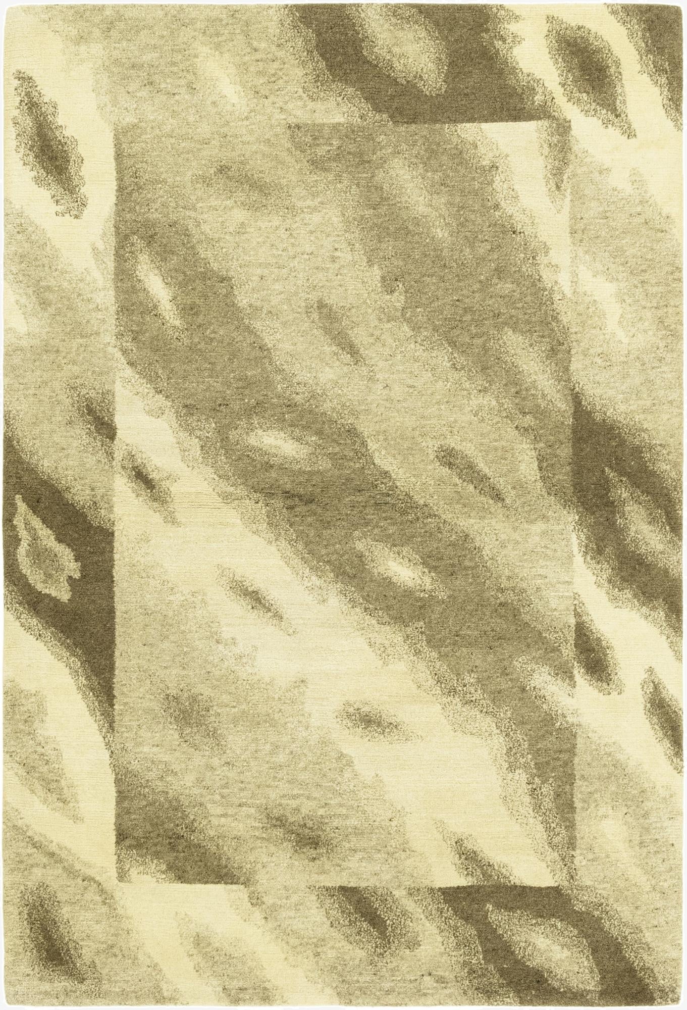 4' x 6'  Hand Knotted Nepal Wool Rug