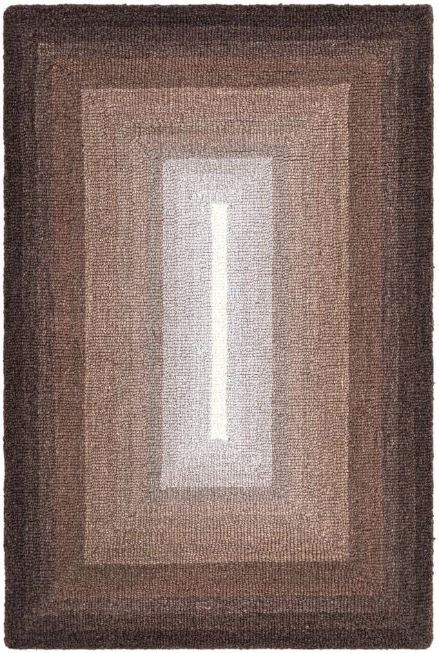 Detail image of 2' x 3' 1 Ombre Wool Rug