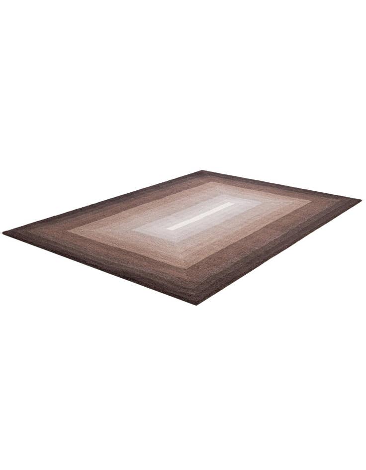 Detail image of 4' 1 x 6' 1 Ombre Wool Rug