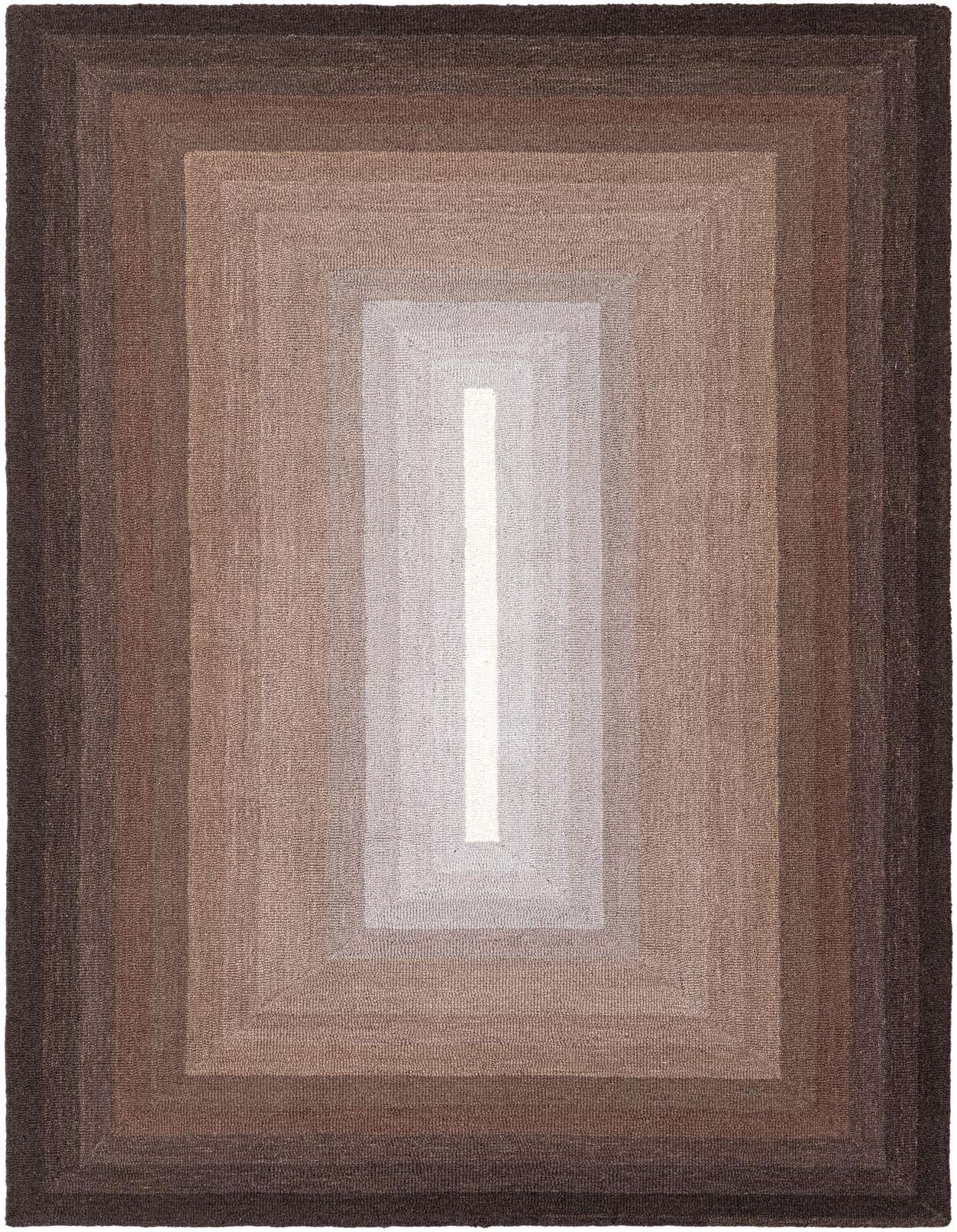 5' 1 x 8' Ombre Wool Rug