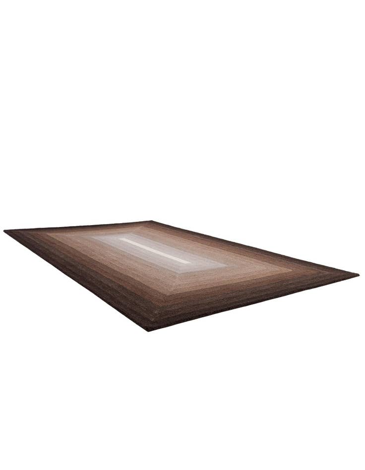 Detail image of 5' 1 x 8' Ombre Wool Rug