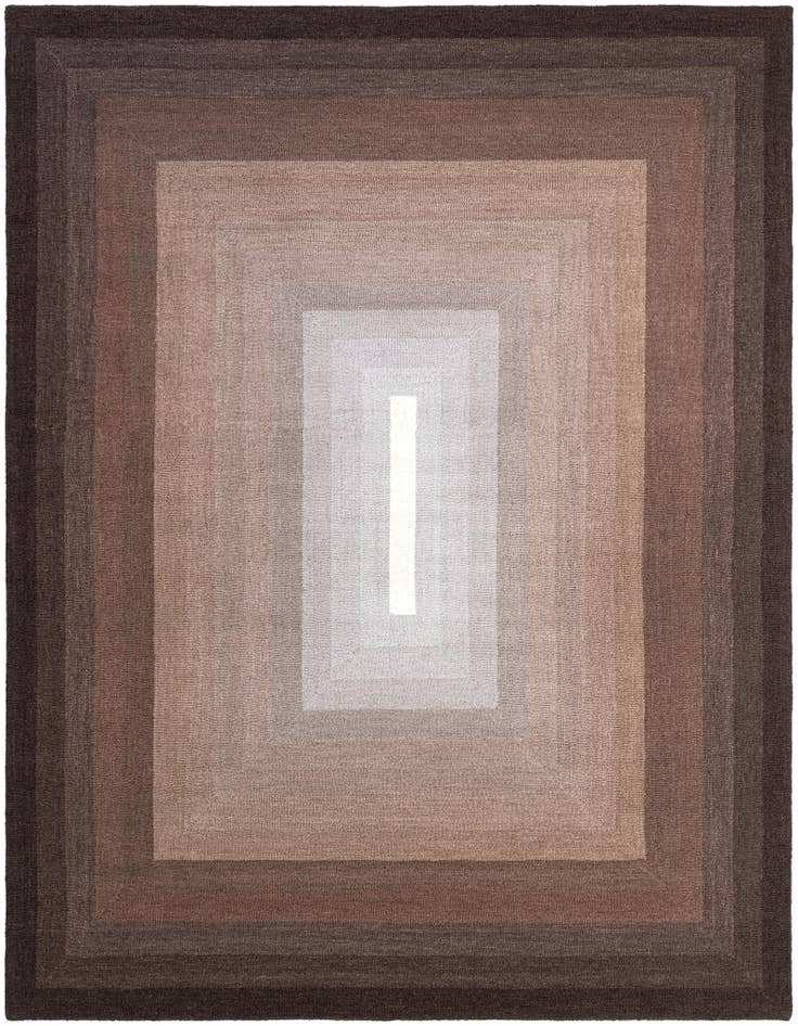 Detail image of 7' 10 x 10' Ombre Wool Rug