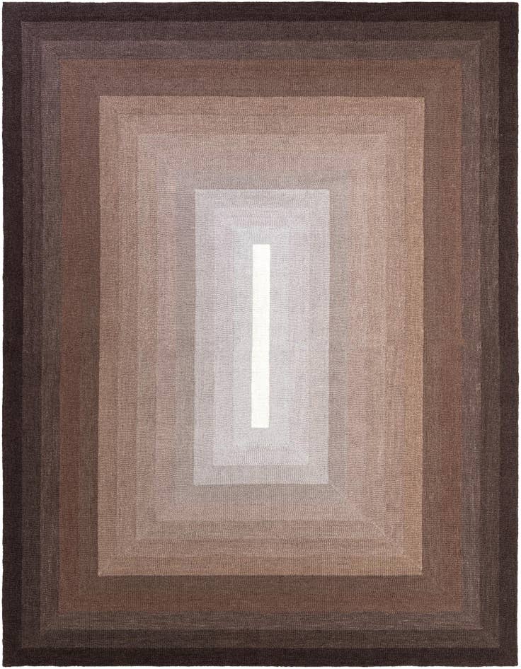 Detail image of 9' x 12' Ombre Wool Rug