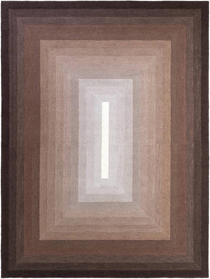 Detail image of 9' x 12' Ombre Wool Rug