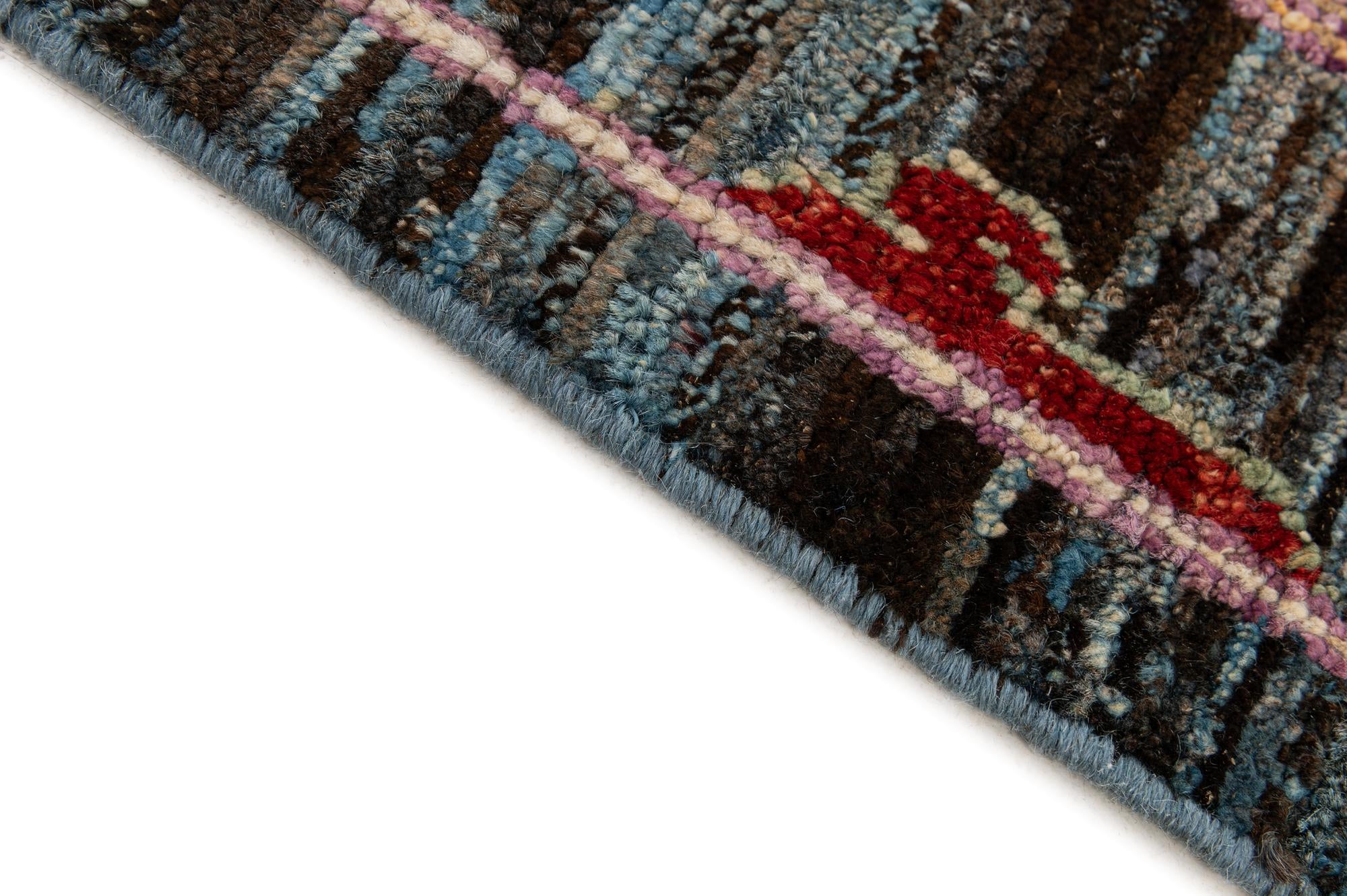 10' 1 x 13' 9 Hand Knotted Oushak Wool Rug