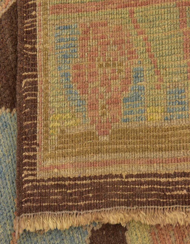 Detail image of 6' x 8'  Hand Knotted Oushak Wool Rug