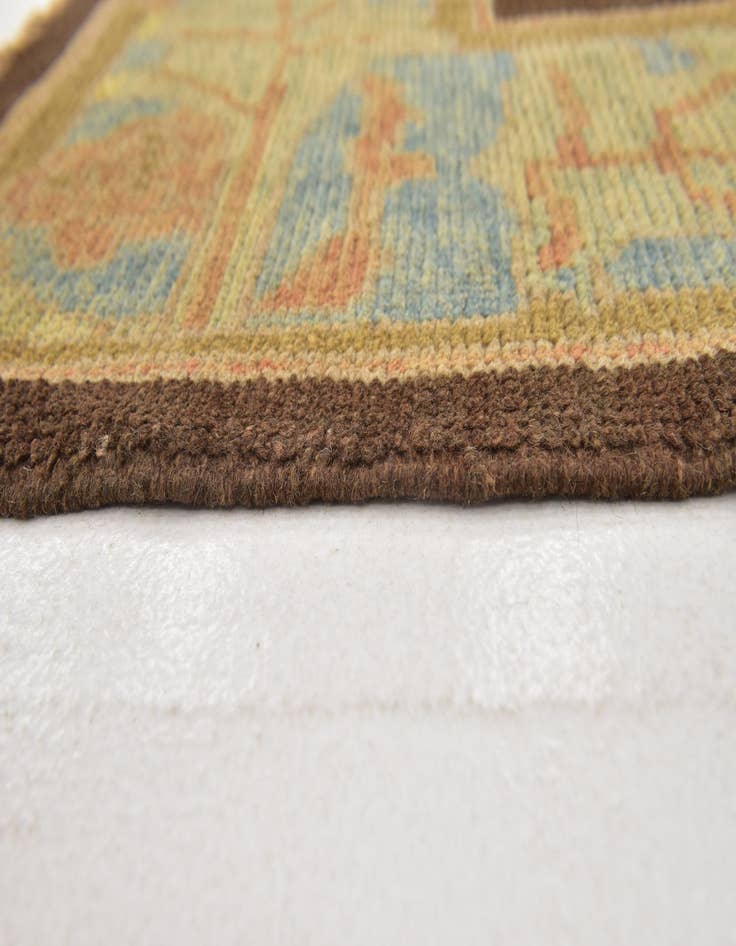 Detail image of 6' x 8'  Hand Knotted Oushak Wool Rug