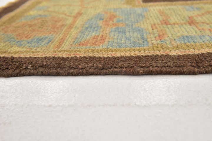 6' x 8' Hand Knotted Oushak Wool Rug