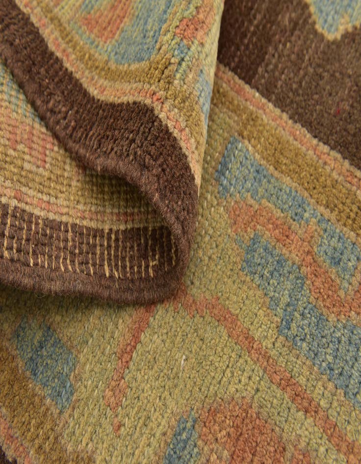 Detail image of 6' x 8'  Hand Knotted Oushak Wool Rug