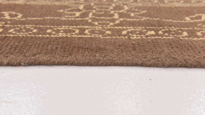 7' x 9' 10 Hand Knotted Oushak Wool Rug