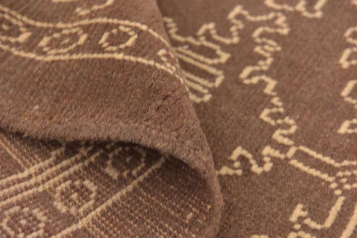 7' x 9' 10 Hand Knotted Oushak Wool Rug