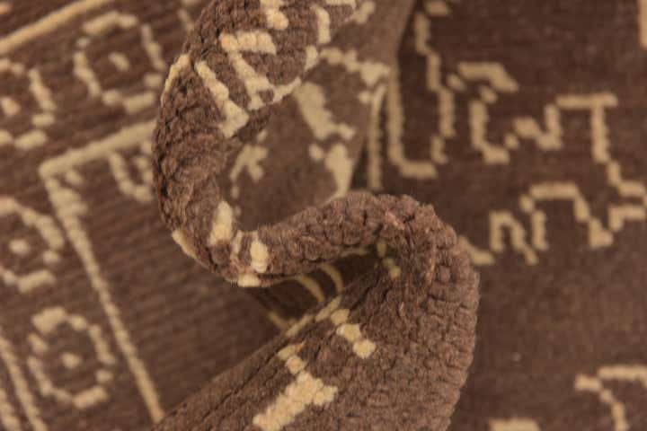 7' x 9' 10 Hand Knotted Oushak Wool Rug