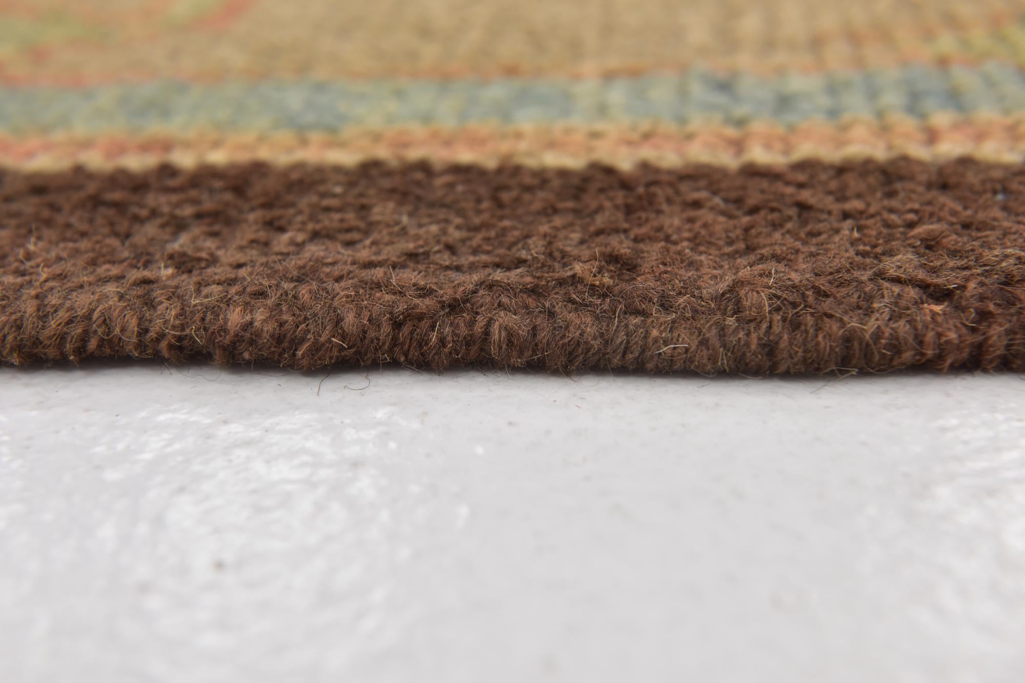 9' x 11' 10 Hand Knotted Oushak Wool Rug