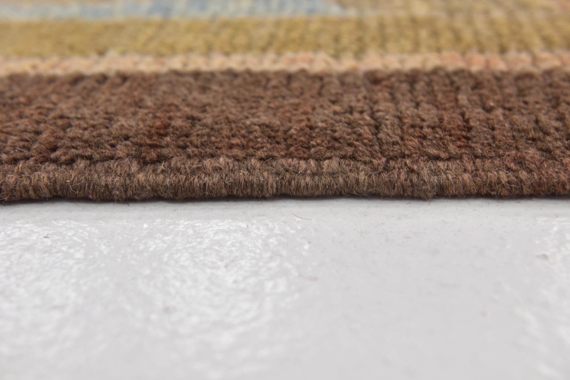 10' 3 x 15' Hand Knotted Oushak Wool Rug