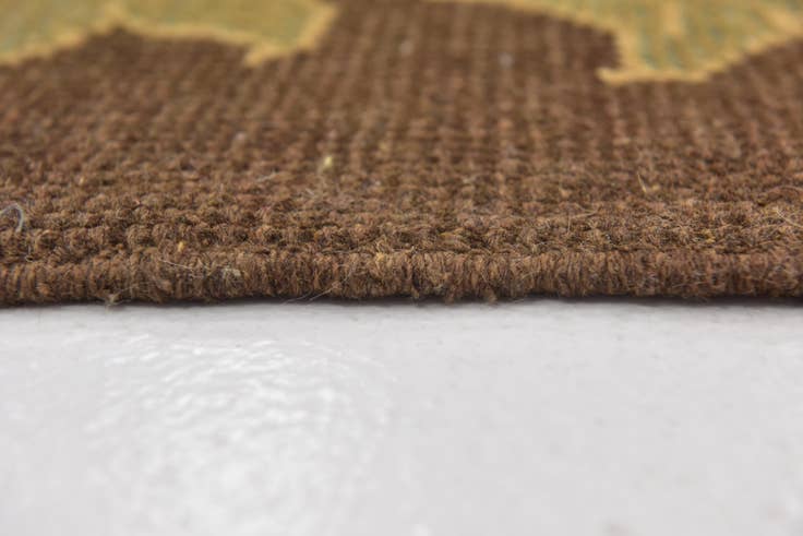 Detail image of 9' x 12' 8 Hand Knotted Oushak Wool Rug