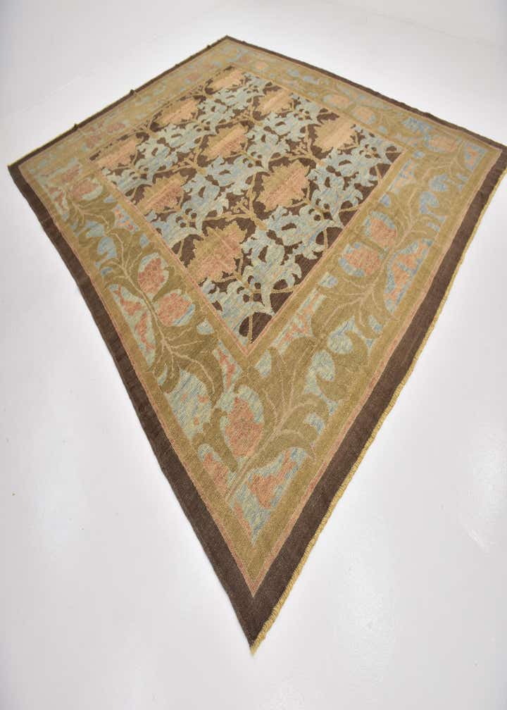 11' 10 x 14' 5 Hand Knotted Oushak Wool Rug