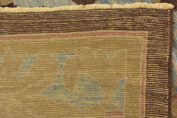 11' 10 x 14' 5 Hand Knotted Oushak Wool Rug