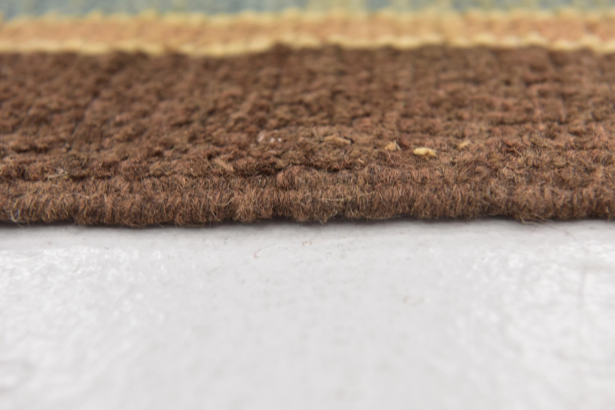 6' 7 x 9' 2 Hand Knotted Oushak Wool Rug