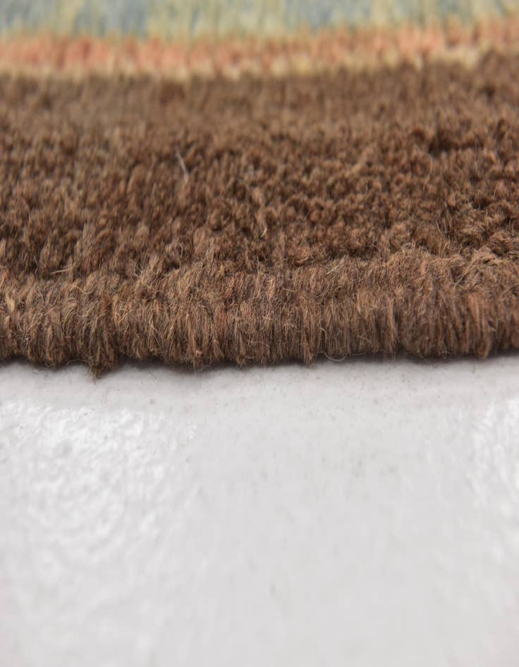 Detail image of 10' 6 x 13'  Hand Knotted Oushak Wool Rug