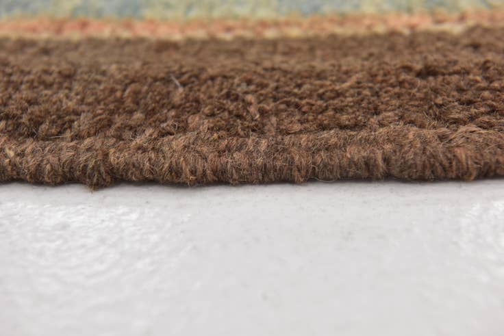 Detail image of 10' 6 x 13' Hand Knotted Oushak Wool Rug