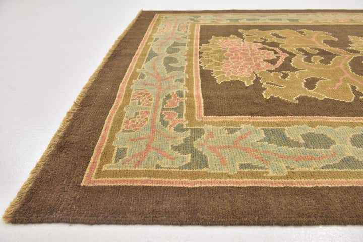 6' 5 x 8' 8 Hand Knotted Oushak Wool Rug