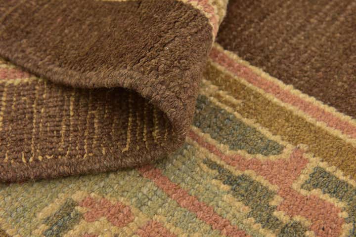 6' 5 x 8' 8 Hand Knotted Oushak Wool Rug